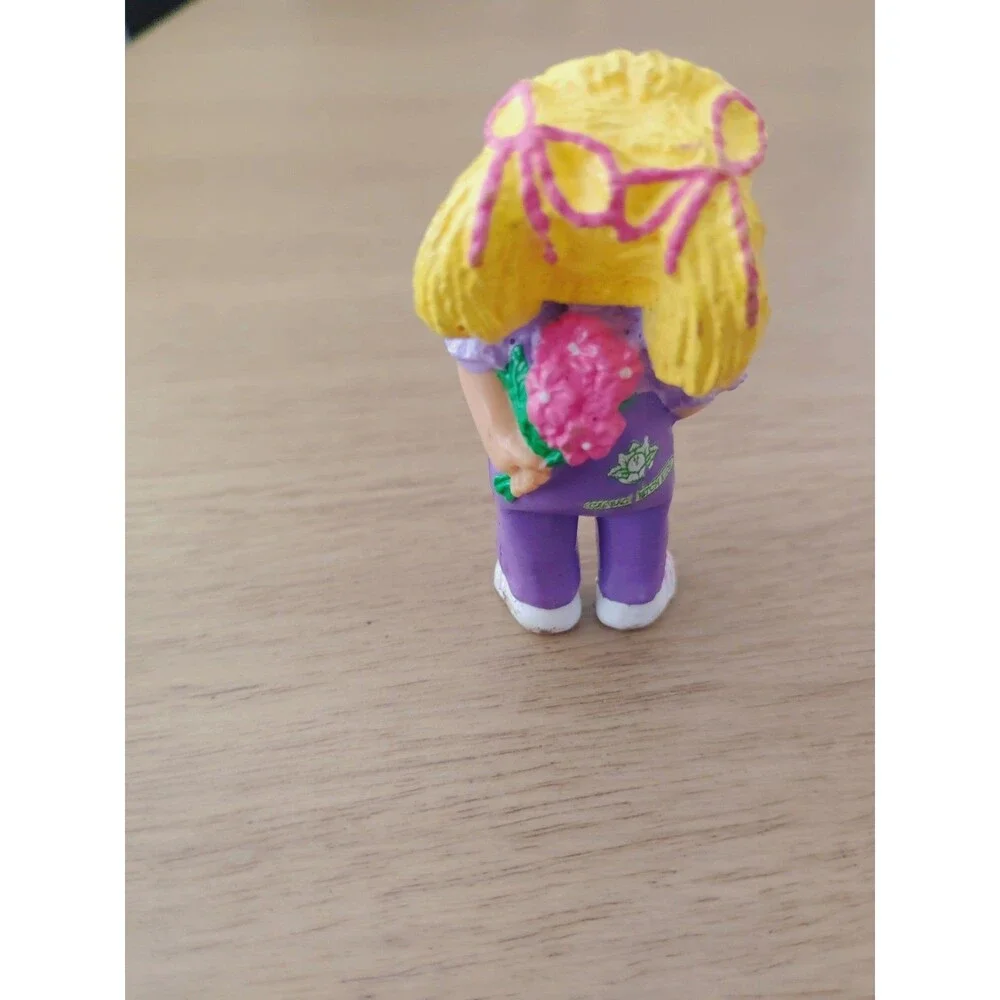 Vintage 1984 Cabbage Patch Kids Blonde Girl PVC Figurine I Love You